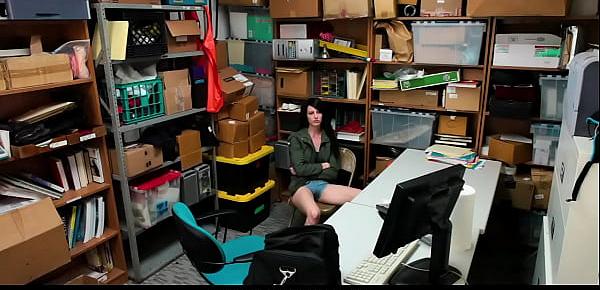  Shoplyfter - Skinny Teen (Alex Harper) Blackmailed and Stripped Down